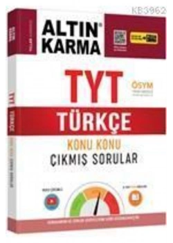 Tyt Türkçe Konu Konu Çikmiş Sorular 2022 Altın Karma