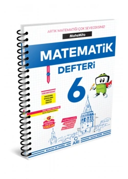 *Özel Fiyat * Arı 6.Sınıf Matematik Defteri Matemito 129