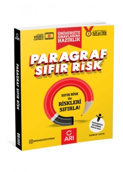 Üniv Sın Haz.Paragraf Sıfır Risk Arı Yayın