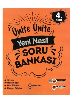 4.Sınıf Ünite Ünite Yeni Nesil Soru Bankası  Atlıkarınca