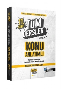 11.Sınıf Tüm Dersler Eşit Ağırlık Konu Anlatımlı