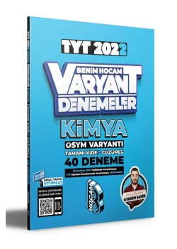 Tyt Kimya 40 Çözümlü Deneme  Benim Hocam
