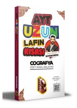 Ayt Coğrafya Özet Konu Anlatım  Benim Hocam