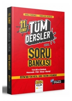 11.Sınıf Tüm Dersler Sayısal Soru Bankası  Benim Hocam Yayın