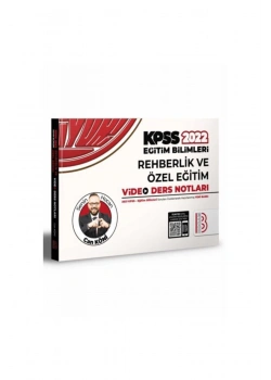 Kpss 2022 Eğitim Bilimleri Rehberli Özel Eğitim Video Ders Notları Benim  Hocam