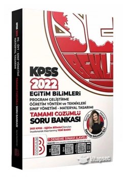 Kpss 2022 Eğitim Bilimleri Çözümlü Soru Bankası  Benim Hocam
