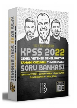 Kpss 2022 Gy Gk Tüm Dersler Çözümlü Soru  Bankası  Benim Hocam
