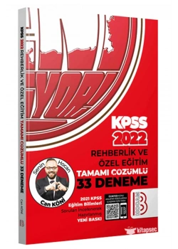 Kpss 2022 Rehberlik Özel Eğitim 33 Çözümlü Deneme  Benimhocam