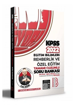 Kpss 2022 Eğitim Bilimleri Rehberlik Çözümlü Soru Bankası  Benim Hocam