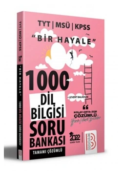 Tyt Msü Kpss 1000 Dilbilgisi Soru Bankası  Benim Hocam