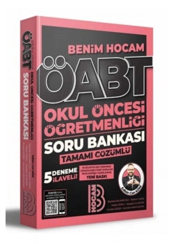 Öabt Okul Öncesi Öğretmenliği Soru Bankası+5 Deneme Benim Hocam