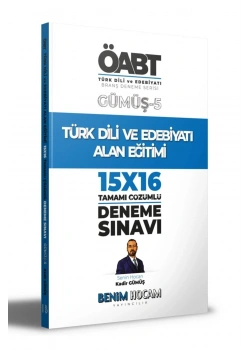 Öabt Türk Dili Edebiyatı 15X16 Çözümlü Deneme  Benim Hocam