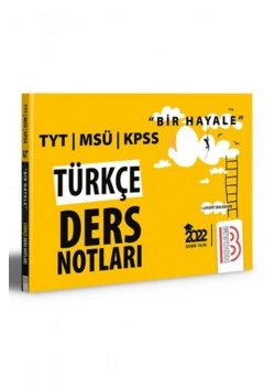 Tyt Msü Kpss Türkçe Ders Notları  Benim Hocam