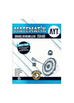 Ayt Matematik 15X40 Branş Denemeleri  Bilgi Sarmal