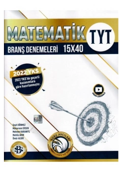 Tyt Matematik 15X40 Branş Denemeleri  Bilgi Sarmalı
