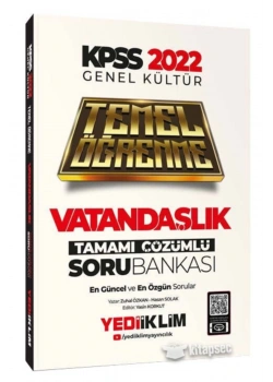 Kpss 2022 Gk Vatandaşlık Çözümlü Soru Bankası  Yediiklim