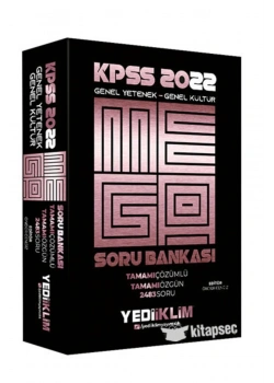 Kpss 2022 Gy Gk Çözümlü Soru Bankası  Yediiklim
