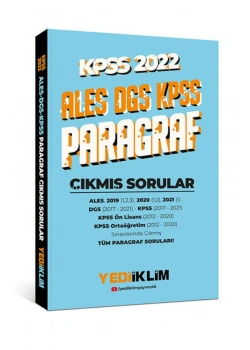 Kpss 2022 Ales Dgs Kpss Paragraf Çıkmış Sorular  Yediiklim