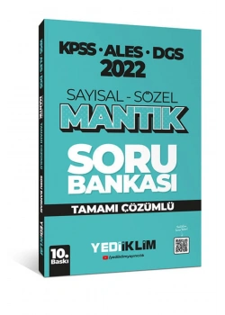 2022 Kpss Ales Dgs Sayısal Sözel Mantık Çözümlü Soru Bankası  Yediiklim