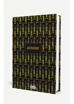 Notebook Çizgili Defter Bez Cilt