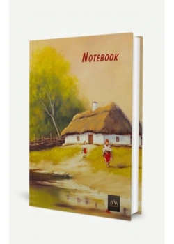 Notebook Çizgili Defter Bez Cilt