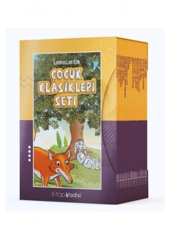 İlkokullar İçin Çocuk Klasikleri Seti 20 Kitap Kutulu  Kitap Vadisi