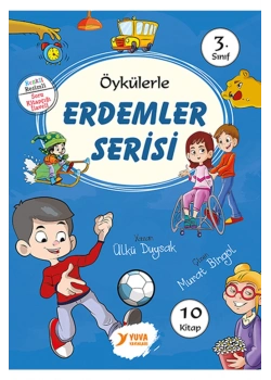 3.Sınıf Öykülerle Erdemler Serisi 10 Kitap Yuva Yayın
