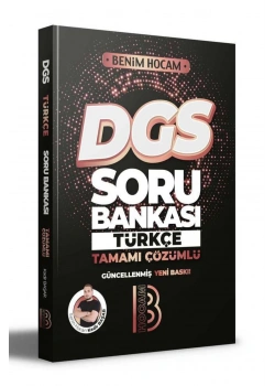 Dgs Türkçe Çözümlü Soru Bankası  Benim Hocam