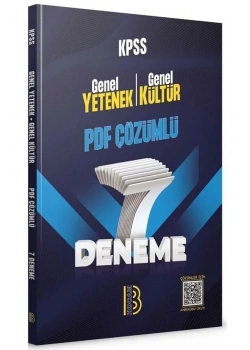 Kpss Gy Gk Pdf Çözümlü 7 Deneme  Benim Hocam