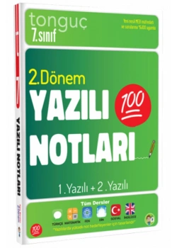Tonguç 7.Sınıf 2.Dönem Yazılı Notları