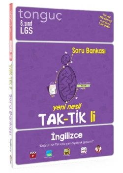 Tonguç 8.Sınıf İngilizce Taktikli Soru Bankası