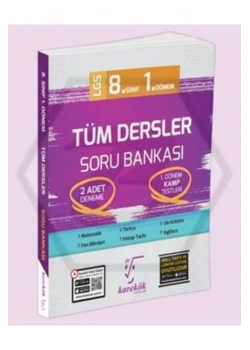 Karekök 8.Sınıf 1.Dönem Tüm Dersler Soru Bankası