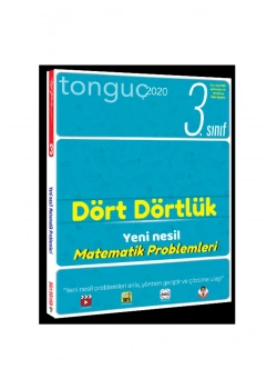 Tonguç 3.Sınıf Dört Dörtlük Matematik Problemleri