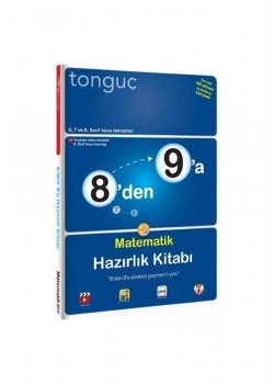 Tonguç 8 Den 9 A Matematik Hazırlık Kitabı