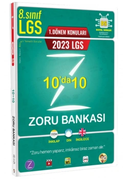 Tonguç 8.Sınıf Lgs 1.Dönem 10 Da 10 Zoru Bankası