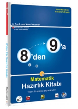 Tonguç 8 Den 9 A Matematik Hazırlık Kitabı