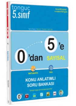 Tonguç 5.Sınıf 0 Dan 5 E Sayısal Konu Anlatım Soru Bankası