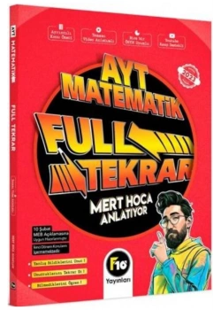 Ayt Matematik Full Tekrar Mert Hoca Anlatıyor  F10 Yayın