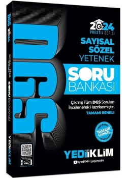 Dgs 2024 Sayısal Sözel Soru Bankası  Yediiklim