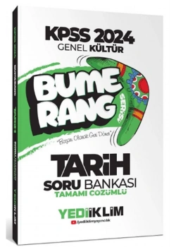 Kpss 2024 Gk Tarih Çözümlü Soru Bankası  Bumerang Yediiklim