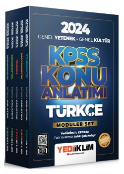 Kpss 2024 Gy Gk Konu Anlatımlı Modüler Set 5 Li  Yediiklim