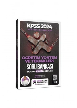 Kpss 2024 Eğitim Bilimleri Öğretim Yöntem Teknikleri Soru Bankası  Yediiklim