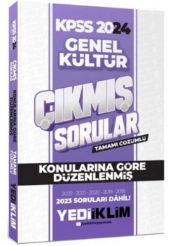 Kpss 2024 Gk 2022-2018-2023 Dahil Çıkmış Çözümlü Sorular  Yediiklim