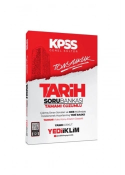 Kpss Gk Tonyukuk Tarih Çözümlü Soru Bankası  Yediiklim