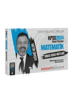 Kpss 2024 Gy Matematik Video Ders Notları  İndeks Akademi