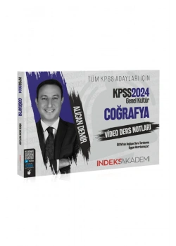 Kpss 2024 Gk Coğrafya Video Ders Notları  İndeks Akademi