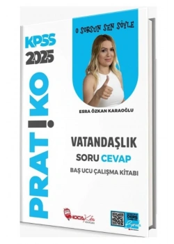 Kpss 2025 Vatandaşlık Paratiko Soru Cevap Çalışma Kitabı Hocakafası