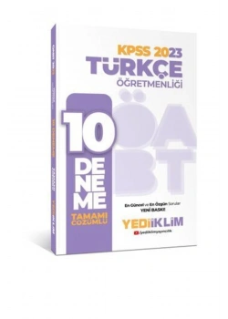Kpss 2023 Türkçe Öğretmenliği 10 Çözümlü Deneme Yediiklim