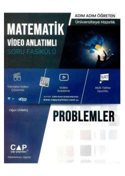 Çap Matematik Problemler Video Anlatımlı Soru Fasikülü