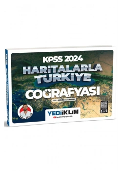 Kpss 2024 Haritalarla Türkiye Coğrafyası  Yediiklim